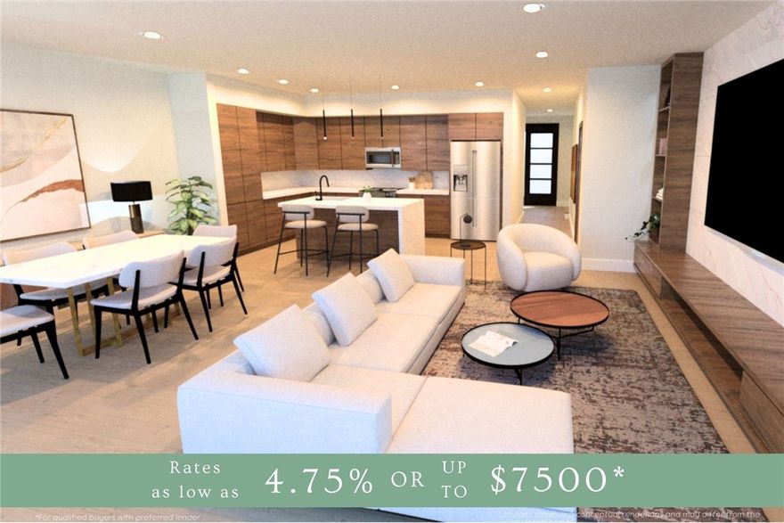Welcome to Parkside of Lowell — where contemporary design meets vibrant community living. These thoughtfully crafted luxury townhomes boast spacious open floor plans, finishes include quartz countertops, stainless steel appliances, & elegant oak-style vinyl flooring throughout. With energy-efficient, all-electric systems, comfort meets cost savings year-round. This is the Lucy plan-with "Dark" interior finishes.

Perfectly positioned along the Razorback Greenway and surrounding the coming soon- Kathleen Johnson Park — future home of the exciting NWA Space and Science Center — Parkside offers unmatched access to outdoor living and convenience.

Residents enjoy resort-style amenities, including a clubhouse, gym, pool, pickleball, basketball and more. Even better? No restrictions on short-term rentals, making Parkside a prime investment in the rapidly growing NWA region.

Whether you're looking to live, rent, or invest — Parkside of Lowell is where it all comes together. Call to schedule your tour today!