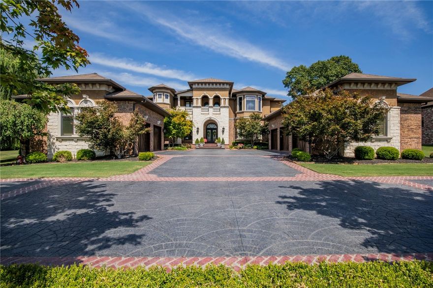 Located in gated St Valery Downs neighborhood, this custom estate has it all. Situated on 1.10-acre lot, this residence boasts an open living concept featuring a gourmet kitchen with generous island, butler’s pantry, top of line appliances, coffee bar, eat in area & spacious living room. The main floor primary suite offers a sitting area, direct backyard access, morning bar, 2nd laundry room & spa-like primary bath with large shower, jetted bathtub & 2 large walk-in closets. Additionally the main level features a study, exercise room, secondary bedroom with en-suite bathroom, main laundry room with dog washing station, formal dining room & powder bathroom. Elevator or stairs leads to the second level to 2 additional bedrooms with en-suite bathrooms & private balcony access, game room, media room with kitchenette & powder bath. Resort style outdoor living offers spacious multiple covered patios, fire pit, lush greenery, hot tub, large saltwater swimming pool & manicured gardens. 5 car garage with abundant storage.