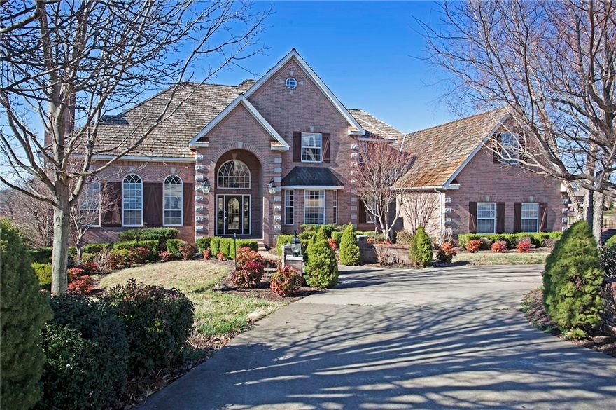 A Renovator's Dream! Gorgeous golf front lot with views of holes 3, 4 & 7 in Pinnacle Country Club. 3 levels including walk out basement with theater room with a custom bar area, tall ceilings throughout (15 and 20 ft ceilings), 4 deck areas, 7 fireplaces, open floor plan, central vac and more! This place could be a showstopper! Seller would also consider leasing out home for $4800/month with $4800 deposit.