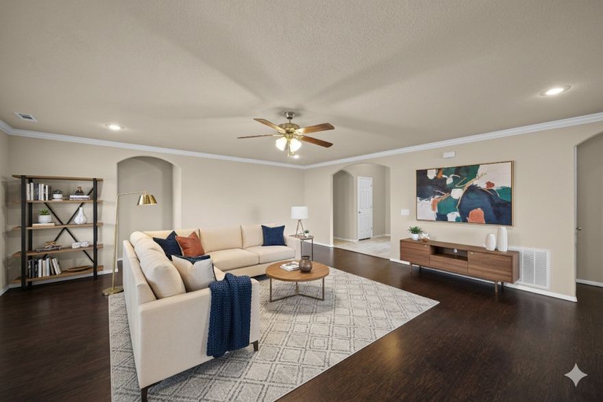 Welcome home to this inviting 3-bedroom, 2-bath residence in the highly desirable Legendary subdivision of Springdale. This one-owner home has been lovingly maintained and recently refreshed with new paint, making it move-in ready. Inside, you’ll find a spacious living area filled with natural light, an eat-in kitchen for casual meals, and a formal dining room that’s perfect for hosting family gatherings or special occasions. The thoughtful floor plan provides both comfort and functionality for everyday living.
Nestled on a generous corner lot, the property also features a private backyard ideal for entertaining, gardening, or simply relaxing outdoors. Just steps away, Shaw Family Park offers trails, playgrounds, and recreation, adding to the appeal of this wonderful location. Combining convenience, community, and comfort, this home is ready for its next chapter. Refrigerator conveys with an acceptable offer.