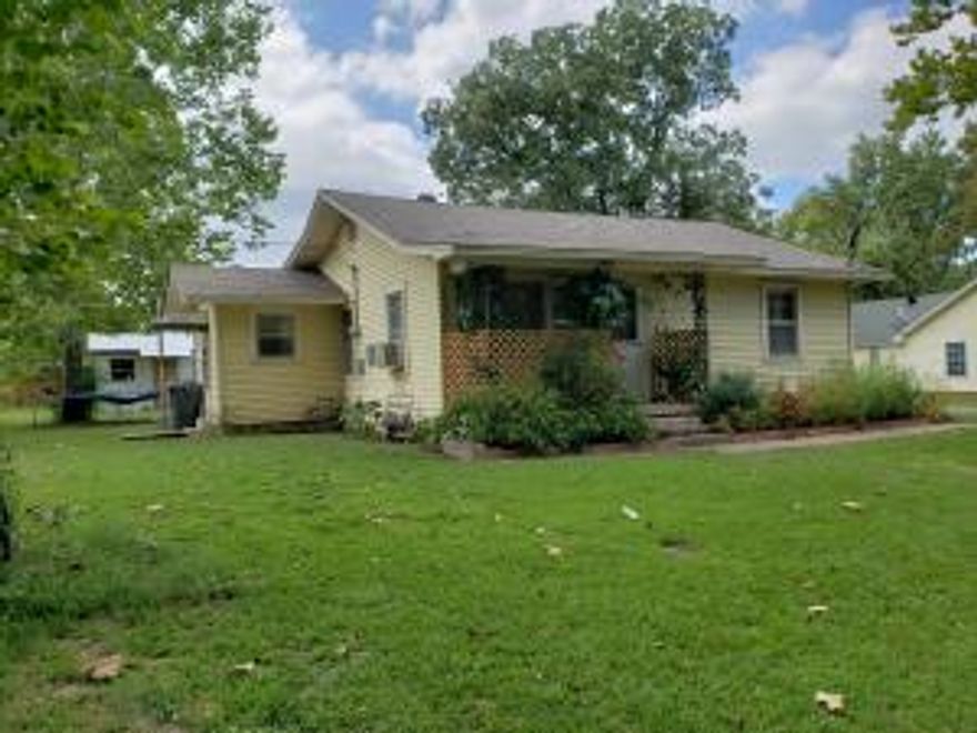 New sheetrock in most of the house and bathroom remodeled. Cute 3 bedroom 1 bath with carport and storage building. Seller will install a new CH/A unit in home at the listed price.