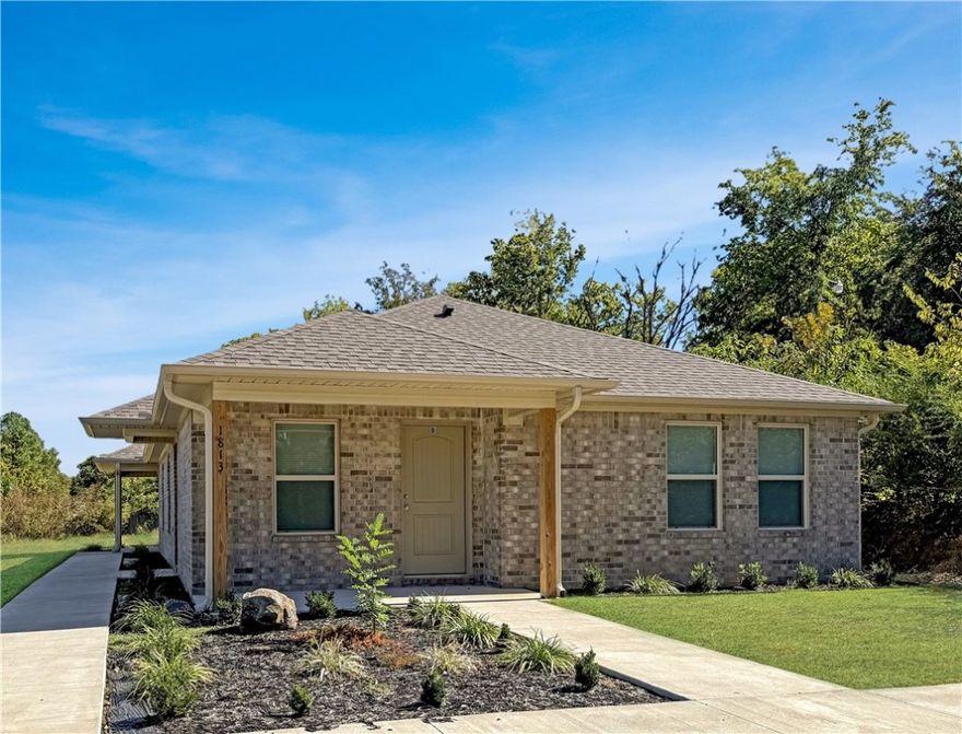 Brand new duplex in Fort Smith! Each unit offers 2 bedrooms, 2 baths, and beautiful modern finishes. Enjoy an open layout, natural light, and great views in a convenient location near downtown, parks, shopping, and dining. Live on one side and rent the other, or rent both for a great investment opportunity!