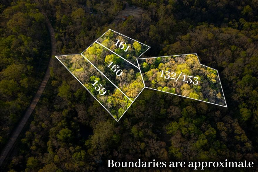 Don’t miss this chance to own several adjoining parcels in the Posy Mountain Ranch Subdivision, totaling approx 2.73 acres, located within the Lost Bridge Village community near scenic Beaver Lake. Situated along Huckleberry Circle, these properties provide an excellent setting for constructing a custom home, while the additional connected lots offer plenty of space to create a private retreat or outdoor lifestyle tailored to your vision. This peaceful, tucked-away location combines seclusion with convenience, giving you easy access to nearby town amenities while still enjoying the natural beauty of the surrounding area. Property ownership includes access to a variety of community features such as a clubhouse, swimming pool, tennis courts, recreation center, private airstrip, and library. Plus, you’ll be just a short drive from the shoreline and recreational opportunities of Beaver Lake. Soil testing has already been completed on Lots #159 and #160, adding extra value and readiness for future development.