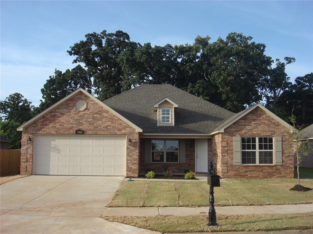 New construction home, 12'X16' patio, master bath has jetted tub, hard surface flooring through common areas, vaulted ceiling, tray ceiling in master bedroom, cheyenne doors throughout, built in shelving in closets with shoe rack in master, stainless appliances and more. This home is a "must see."