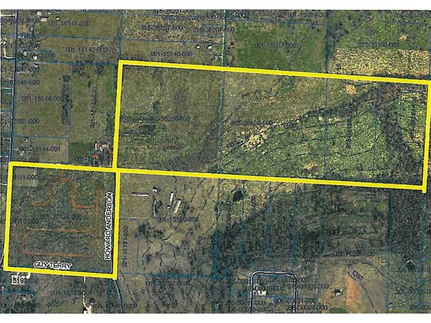 Bank owned 160 acres. 40 acres have been sold. Three 40 acres tracts. Great development potential.