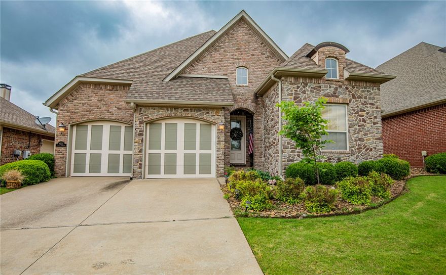 Welcome to this stunning single story Chateaux home in the heart of Shadow Valley. Offering a beautifully maintained residence- 3 bedrooms, 2 baths, and a 2-car garage,Enjoy real hardwood floors, an open-concept layout, a dedicated pantry, eat in kitchen, gas cooktop, flex space currently used as a dining room and thoughtfully designed living spaces throughout. Located within the premier Shadow Valley gated golf community, amenities include golf, racquet, a clubhouse, pool, walking paths. Chateaux POA covers yard maintenance to include irrigation water providing true lock-and-leave convenience. A Shadow Valley Golf Membership conveys, making this home an exceptional opportunity in one of Northwest Arkansas’s most desirable neighborhoods.