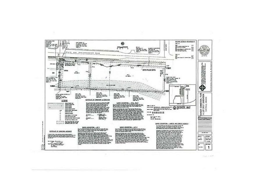 This land is a prime location on Crossover. Directly across from Wal-Mart at Kantz Center. Average daily traffic count is 21,000. to 22,000.