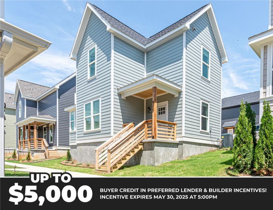 *LIMITED TIME OFFER: Up to $5,000 buyer credit in preferred lender & builder incentives - EXPIRES 5/30/25 @ 5:00PM* (OPEN HOUSES hosted at MODEL HOME: 1015 N Laramie Heights) Welcome to Southern Woods! A Trailside Community at the base of Centennial Park (2022 Top Outdoor Facility, Arkansas Parks & Rec) Not only does this location offer access to miles of trails, greenspaces with paved pathways, & bicycle stalls, it is also minutes away from shopping, food, I49, & University of Arkansas! PROW floor plan feat: a covered front porch w cedar posts, an open concept first floor w 9’ ceilings, half bath, LVP floors, & kitchen w 3cm granite counters, subway tile backsplash, large center island w sink, stainless steel appliances, L-shaped dining w surround windows for natural light, & back deck! Upstairs: Laundry space & 2 Bedrooms w private ensuites. POA $35/mo includes lawn mowing! Don’t miss out on this community in a premier location! Act now!