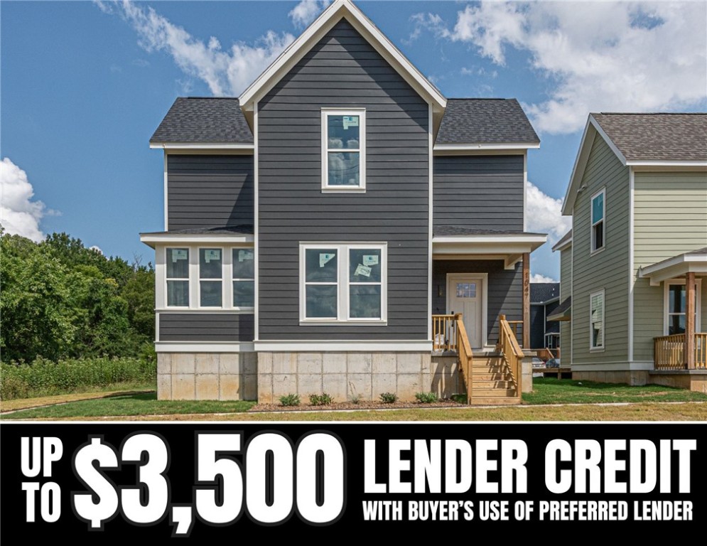 $3,500 LENDER CREDIT offered with buyerās use of builderās preferred lender - Use towards rate buy-downs or closing costs! (OPEN HOUSES hosted @ MODEL HOME: 1015 N Laramie Heights) Welcome to Southern Woods! A Trailside Community at the base of Centennial Park 2022 Top Outdoor Facility Rating) Location offers access to miles of trails, greenspaces with paved pathways, & bicycle stalls, minutes away to shopping, food, I-49, & University of Arkansas! PROW floor plan feat: a covered front porch w cedar posts, an open concept first floor w 9ā ceilings, half bath, LVP floors, & kitchen w 3cm granite counters, tiled backsplash, large center island w sink, stainless steel appliances, L-shaped dining w surround windows for natural light, & back deck! Upstairs: Laundry space & 2 Bedrooms w private ensuites. POA $35/mo includes lawn mowing! Join this community in a premier location today!
