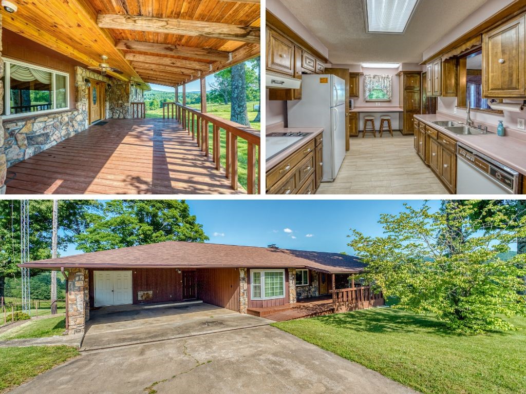 This meticulously maintained, one-owner home offers a blend of quality craftsmanship and thoughtful updates, including new hardwood floors, a new roof in 2024, a newer HVAC system, and $20,000 in premium window upgrades. Set on approx. 3 peaceful acres with all paved access, the 5-bedroom, 3-bath layout includes a fully finished basement with its own kitchen, living area, and two bedroomsāideal for extended living arrangementsāwhile the main level features three additional bedrooms and is fully accessible with no stairs, a ramp, and an elevator. A security system adds peace of mind, and the property includes access to high-speed internet. Property has a 3,417 sq ft shop with concrete floors and electric. A car lift is also available for purchase separately. This property blends comfort, functionality, and convenience in a serene setting. Additional 37 acres (to be determined by new survey) can be purchased.