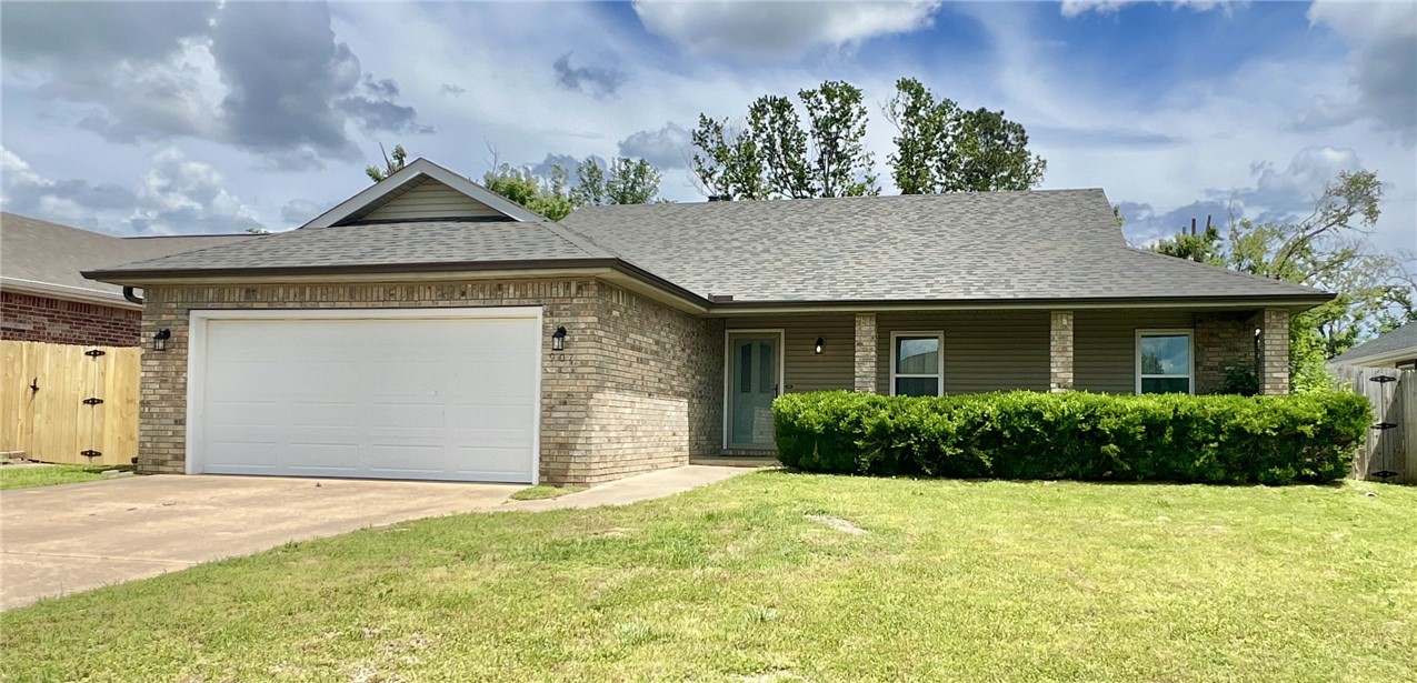 Charming 3-bedroom, 2-bath home in the sought-after Fairchild addition of Rogers! This 1,508 sq ft home, built in 1992, is nestled on a private U-shaped street offering both comfort and convenience. The spacious kitchen features an overabundance of cabinets-perfect for all your storage needs. Enjoy the beautifully landscaped backyard from the screened-in porch—perfect for relaxing or entertain outdoors under the pergola! The refrigerator conveys with the home. A full list of recent repairs and updates is attached. Don’t miss this well-maintained gem in a prime location!
