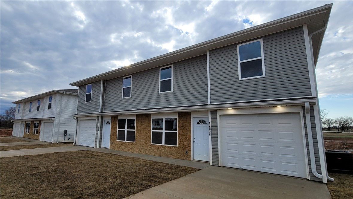 $5000 towards closing costs or builder upgrades. New 3BR 2.5 bath townhome in booming Decatur, AR. 800+ acres slated for development. 30 Min to Walmart Corporate Office, 29 min to NWA National Airport, 24 min Simmons Home Office, 9 min to Simmons Prepared Foods plant and 37 min to Pinnacle Promenade Mall. Act now before prices increase due to rapid growth in the area. Features include 3 cm granite, shaker cabinets, luxury vinyl plank flooring thru out except for carpet on stairs. LED puck lighting, ceiling fans in the bedrooms and stainless-steel appliances. Great opportunity for owner occupant housing or investment opportunity. Decatur has ample jobs located within 8 miles but lacks housing for those jobs. Contact us about great financing options available for first time homeowners, small investors and large investors.