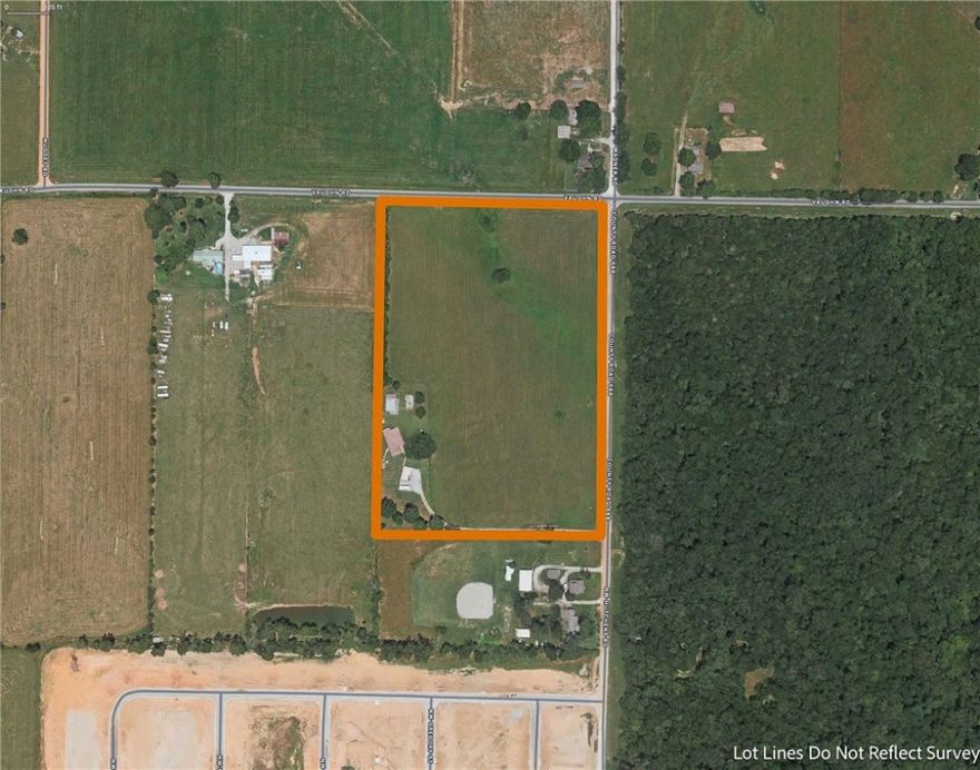 Investor Opportunity: Prime Subdivision. Convenient Location: Highly visible lot in a prime location near the Northwest Arkansas National Airport in Bentonville, Arkansas. 4 bedroom, 3 bath home with RV hookups, and shop building on the property.