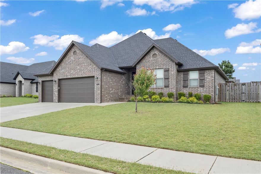 Bonus: Seller is offering $10,000 toward the buyer’s closing costs with an acceptable offer!
Step into timeless charm and modern elegance with this stunning 4-bedroom, 3-full bath brick home, featuring a bright and sunny kitchen outfitted with trendy granite countertops and a stylish farmhouse sink. The spacious oversized eat-in nook is bathed in natural light—perfect for morning coffee or casual meals.

Inside, you’ll find soaring vaulted ceilings, recessed lighting, crisp white trim, and a striking accent fireplace that adds warmth and sophistication to the open living space.

Upstairs, discover a large bonus room that can serve as a fourth bedroom, complete with its own private full bathroom—perfect for guests, teens, or a home office.

Retreat to the luxurious primary suite, boasting an oversized walk-in closet, double sinks, a soaking tub, and a separate walk-in shower.

Enjoy outdoor living in the sizeable backyard with beautiful landscaping—perfect for entertaining or relaxing.