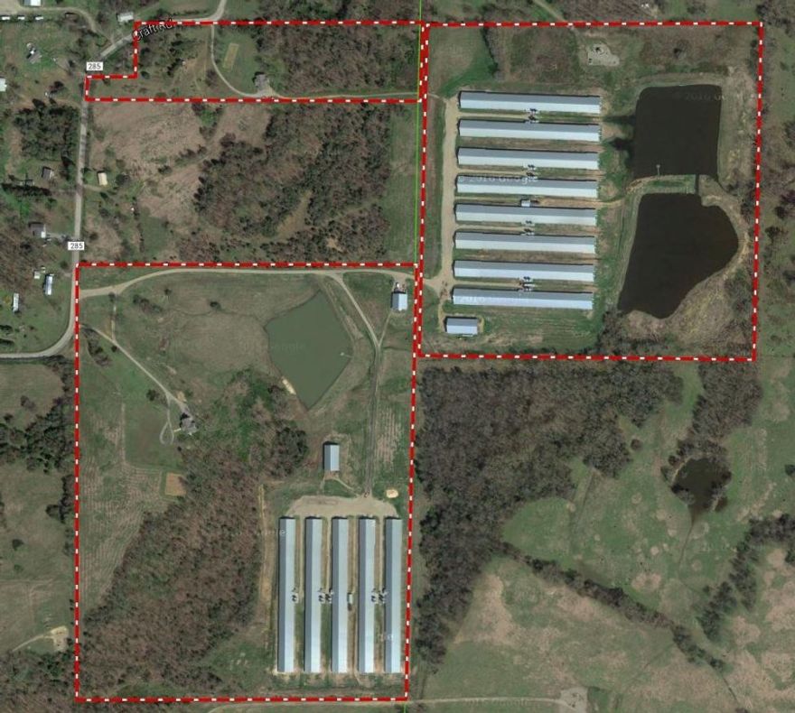 8 54x550 barns (2009) and 5 54x600 barns (2011) sold before print