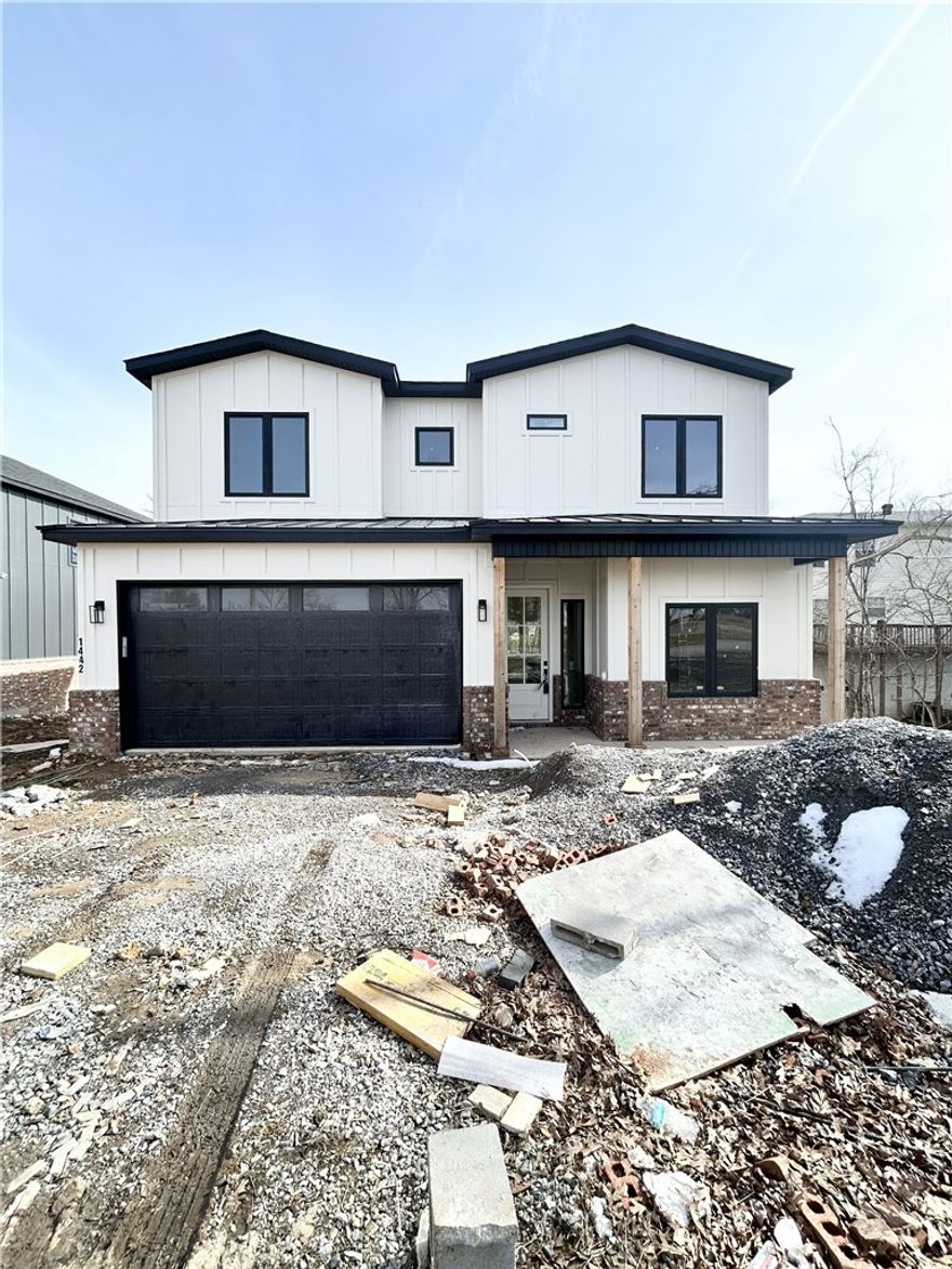 New construction home near downtown Bentonville! Just steps away from bike trails, schools, the Neighborhood Market, Airship Coffee, and provides easy access to Slaughter Pen Bike Park! This modern home features 4 bedrooms, 2.5 baths, and a versatile flex room. The primary bath boasts a custom tile shower and soaking tub. Open floor plan and an abundance of natural light throughout. Wood floors! (no carpet) The kitchen features floor-to-ceiling custom cabinets, 3 cm quartzite countertops, gas range, and a pantry. Oversized 2-car garage. Custom finishes throughout. As an added bonus, receive $3,500 towards buyer's closing costs when working with the builder’s preferred local lender!