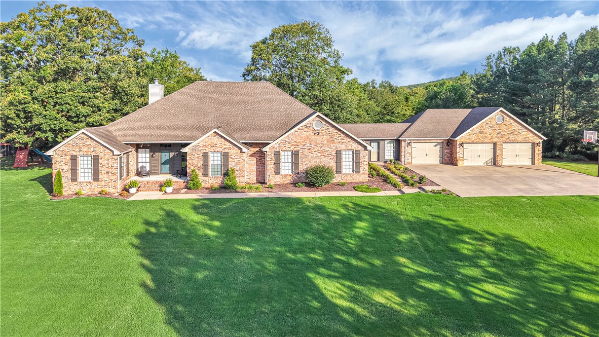 Discover the perfect blend of comfort, space & privacy in this beautifully maintained custom-built home with no neighbors in sight. Designed with both function & luxury in mind, this residence offers room to grow, play, & relax ā indoors and out. The home has 3 spacious guest bedrooms, one with its own private en-suite bath, ideal for visitors or multi-generational living. The primary suite is a true retreat, featuring 2 walk-in closets, dual vanities, a jetted soaking tub & direct patio access. The home also boasts a formal dining room, an office space & a versatile secondary living area that can easily serve as a playroom or home gym. The epoxy-finished garage is equipped with a mini split, making it a perfect workshop or hobby space year-round. Step outside to enjoy breathtaking views from both the front and back porches. With total privacy and ample open space, the property offers endless possibilities.This is a rare opportunity to own a home that offers both thoughtful design and stunning natural surroundings.