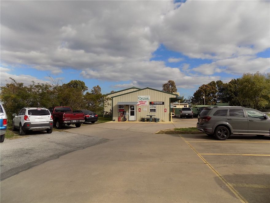 Multi-use 7.85 acre property with multiple residential and commercial rentals and automotive shops. Four garages with seven lifts total and two commercial air compressors. One of the only radiator shops in Northwest Arkansas. All other equipment negotiable. All rentals currently renting under market value. Room for commercial or multi family development. Great opportunity to add value. Prime location on Highway 16. Easy to show. Call listing agents for more information. See ML # 1202834 - Residential listing