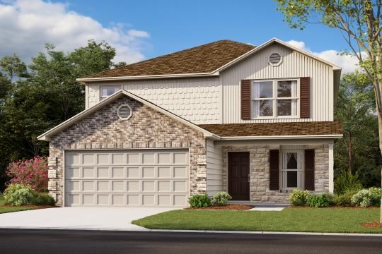 3 bedroom and 2.5 bath in Fayetteville-New Construction for less than 250K! Home comes with a 2-10 warranty. Includes granite, raised ceilings, soaker tub, can lights, home office, plank flooring and stainless appliances. Seller will pay up to $3000 in closing costs with approved lender.