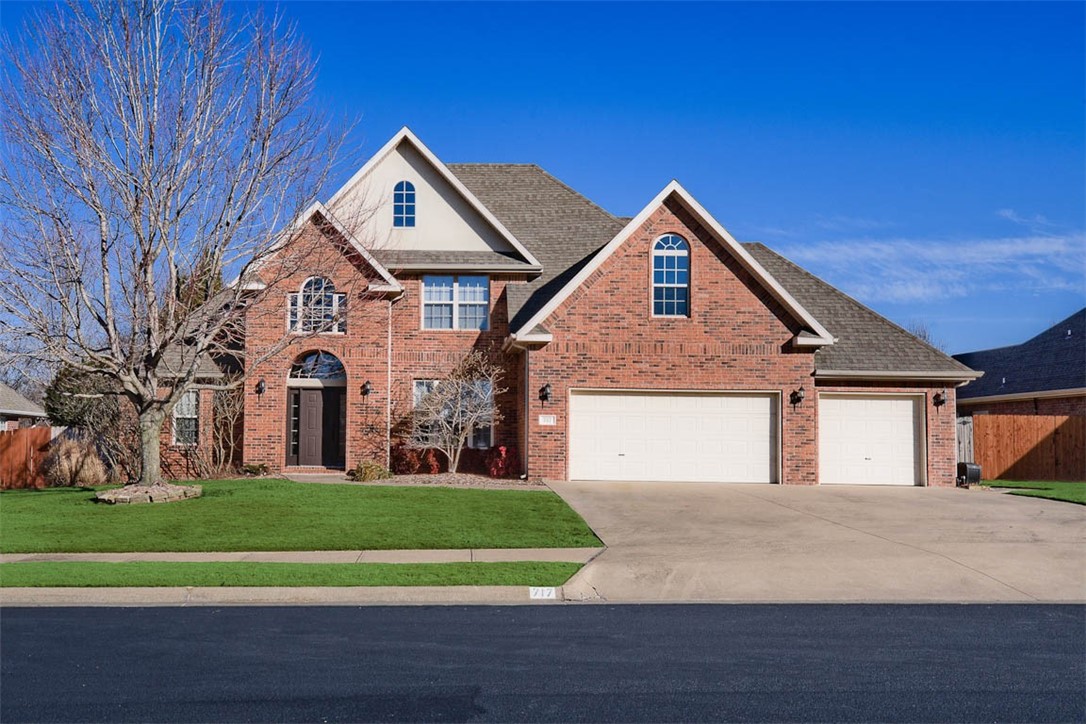 Rare Lease Opportunity in Fantastic Kingsbury - the only residentional subdivision w/Interior Access to Crystal Bridges Trails! Easy Bike Ride to new Walmart HQ! New Flooring, Light Paint w/Updated Lighting, this Versatile 4 Bedroom+Bonus, 3 Full Bath, 3 Car Garage w/Above Ground Tornado Shelter is right in the "Heart" of Bentonville's Picturesque, Amenity-Rich Museum District & Stunning Trails that can lead you to the museum in 1/2 a mile & downtown Bentonville in roughly 1/2 mile more where you can enjoy seasonal farmers markets, artisinal restaurants, colorful watering holes & seasonal community events. Large backyard w/no neighbors behind is an absolute oasis w/extended flagstone patio & lush landscaping. This s a Nature Lover's paradise w/Easy Access to Greenway Trails in every direction & Memorial Park just down the street. Kitchen refrigerator, Washer, Dryer & Yard Maintenance Incl. Photos show old flooring - new flooring in main living & carpet in primary bedroom is new. Showings avail. starting 8/28/2025.