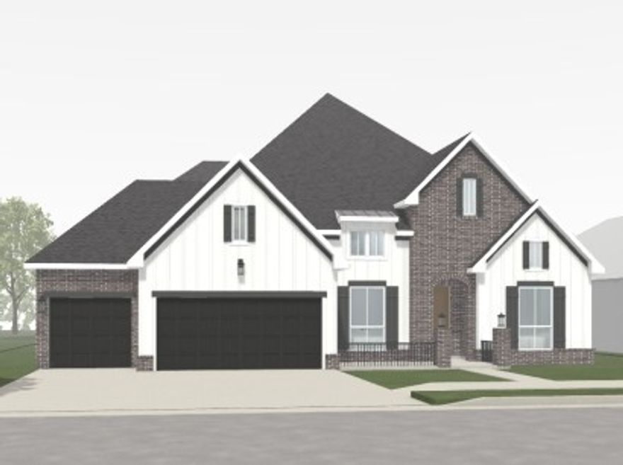 Welcome to luxurious living with the Lincoln estate floor plan. The first floor hosts 4 bedrooms, including the owner’s retreat, which is nestled on the back side of the home and where you’ll find a spa-like bath and two expansive closets! The designer kitchen is spectacular and comes with a large pantry, extended island, and a sunny breakfast nook with built-ins. Outside is an extended covered porch. Ascend to the second level to discover a huge game room, and an additional bedroom and full bath. The Lincoln floor plan seamlessly blends sophistication with practicality, offering an unparalleled living experience you’ll love!