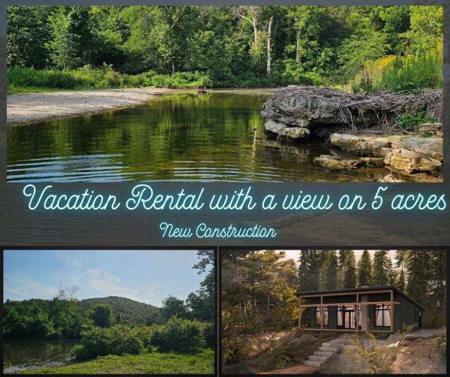 Waterfront with no restrictions! Located just minutes from Branson, Thunder Ridge Amphitheater and Big Cedar Lodge, enjoy the natural beauty of the Ozarks away from the city lights and noise. Your private oasis awaits with hiking and swimming just outside your front door. The property adjoins the Corps of Engineers (Table Rock Lake) on one side and has building restrictions on the other, meaning this view will be protected as no one else can build within sight! Boat slips available just around the corner at Cricket Creek Marina. Personal home, vacation rental investment or a combination of both!List price is for the new build with the land. Land is being sold for $225,000 with water, power and septic in place. Custom build options available. Final price to be determined based on buyer s