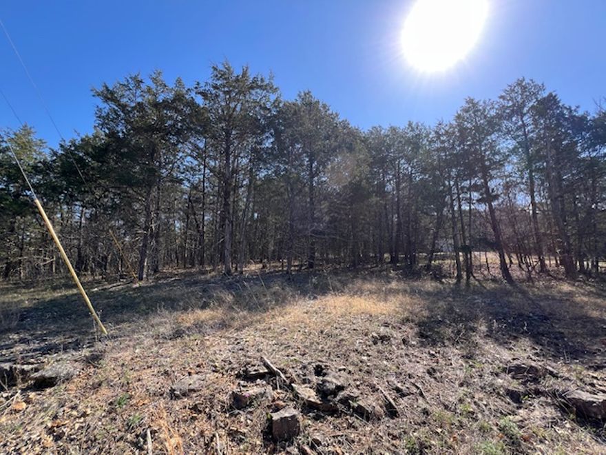 Deep lot consisting of 0.36 acres that is covered with trees.  Gentle slope uphill lends for an easy buildable lot.  Close to amenities that include 2 golf courses, clubhouse, marina, fishing docks, recreation center, swimming pool, parks and more.  Call today for a tour.