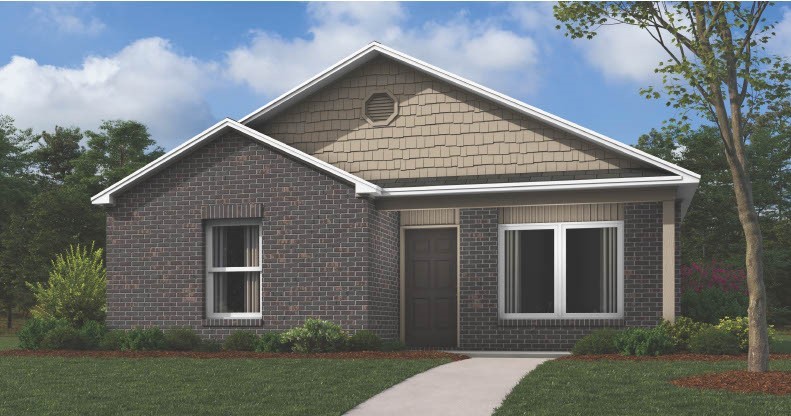 The charming Monaco plan is packed with curb appeal. Enjoy your evenings on the inviting covered front porch. This home features an open floor plan with 3 bedrooms, 2 bathrooms, a spacious living area, and a remarkable eat-in kitchen fully equipped with energy-efficient appliances, ample counter space, and a sizable pantry. Plus, a great covered back porch. Learn more about this home today! *Photos are of similar model.