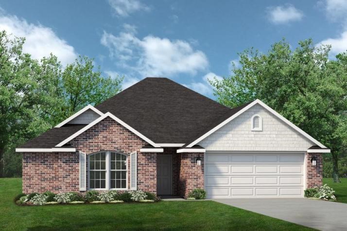 Welcome to the Maple, a spacious one-story ranch style home designed for comfort and luxury. This floor plan is 1,659 sqft and has 3 bedrooms, 2 bathrooms, and a finished 2 car garage with many personalization options to meet the needs of you and your family. Featuring an open concept layout between the dining area, kitchen, and living room just past the entryway, the Maple has the ability to comfortably host on any number of occasions. In addition, the backyard highlights an included covered porch and fenced backyard perfect for a game-day barbecue, game of fetch, or simply a day of lounging in the sun. This layout also holds a spacious walk-in closet for the primary bedroom as well as featuring a dedicated tub and walk-in shower in its contemporary en-suite bathroom.