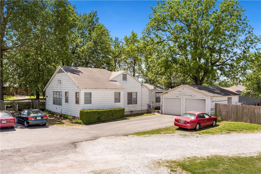 This versatile 4-bedroom, 2-bath home on 1.14 acres offers endless potential for growing business or investor. The property features a fully fenced oversized lot, detached garage, and additional storage building, providing plenty of room for parking, equipment, or future expansion. With C2 zoning with conditional use for residential and excellent frontage exposure, this property is ideal for retail, office, or service -based businesses looking to maximize visibility and accessibility. The spacious layout and mature setting create a welcoming environment flor clients and customers alike. Don't miss your chance to own a highly visible property with incredible business potential! Property is agent owned.