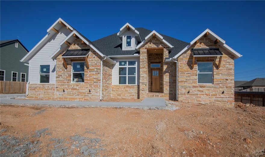 One story of pure excellence! Discover what home feels like in an inviting and functional floor plan—designed for the way life is meant to be lived. With 4 spacious bedrooms and 3 full bathrooms, there’s room for everyone to spread out comfortably. The bonus room adds flexibility—ideal as a playroom, theatre, or media space that adapts as your life does. The open living areas are light-filled and welcoming, flowing seamlessly into the kitchen and dining spaces so conversations never have to pause. And when it’s time to take the party outdoors, the covered patio with built-in grill is your private retreat for weekend cookouts or unwinding under the evening sky. Whether it’s game day barbecues or slow Sunday afternoons, this outdoor space is designed for connection and relaxation. Every detail at 800 Greenhorn St. has been considered to create a home that’s not just a place to live—but a functional home that's tailored to you!