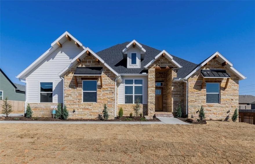 One story of pure excellence! Discover what home feels like in an inviting and functional floor plan—designed for the way life is meant to be lived. With 4 spacious bedrooms and 3 full bathrooms, there’s room for everyone to spread out comfortably. The bonus room adds flexibility—ideal as a playroom, theatre, or media space that adapts as your life does. The open living areas are light-filled and welcoming, flowing seamlessly into the kitchen and dining spaces so conversations never have to pause. And when it’s time to take the party outdoors, the covered patio with built-in grill is your private retreat for weekend cookouts or unwinding under the evening sky. Whether it’s game day barbecues or slow Sunday afternoons, this outdoor space is designed for connection and relaxation. Every detail at 800 Greenhorn St. has been considered to create a home that’s not just a place to live—but a functional home that's tailored to you!