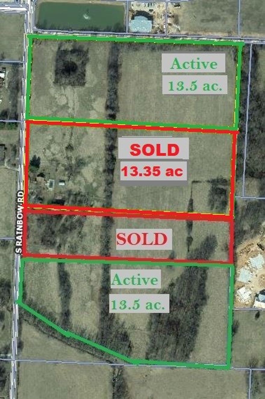 Great Commercially viable property just off of Walton Blvd. This 13.5 acre tract adjoins the Fountain Plaza Development. Land is fairly open and level. Prime for development to utilities at the Street. Sewer is 1500 Ft. away.