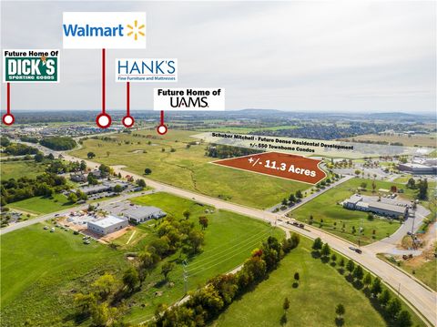 11.3 AC W Pleasant Grove Road Rogers AR 72758