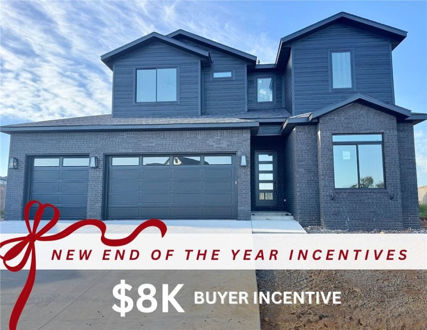 Up to $8,000 INCENTIVE- $5k from Builder and $3k from preferred lender for closing cost etc. Sought after community of Aurora. Stunning two story living room with soaring ceilings, tiled linear fireplace, custom beams, engineered wood flooring & light streaming through ample amount of windows. Kitchen features large custom stained island, quartz countertops/backsplash, pot filler, gas cooktop, custom cabinets to the ceiling, double ovens, walk in pantry! Home features a secondary bedroom on the main level that would also be a perfect study. Primary bedroom with wood floors, painted accent wall & luxurious ensuite bathroom. Primary bath with double vanities, walk-in tile shower & stand alone soaking tub. Upstairs features two large bedrooms & bonus room with wetbar. Huge covered patio overlooking the lot! Aurora residents have access to TONS of community amenities. Adult pool, family pool, bike repair station, dog park, elevate fitness course, sports court, open air clubhouse & playground! Internet included in POA!