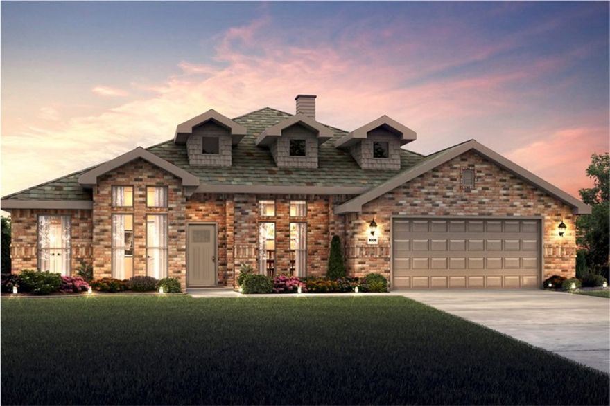 The 2600T Series is sure to impress with 10-foot ceilings and a formal
dining room filled with natural light. The spacious, open concept kitchen
is complete with a table island, perfect for the family to gather around!
This floor plan features a Jack and Jill bathroom and secluded primary
suite with a connecting primary bathroom and large walk-in closets.

Taxes subject to change based on new construction.