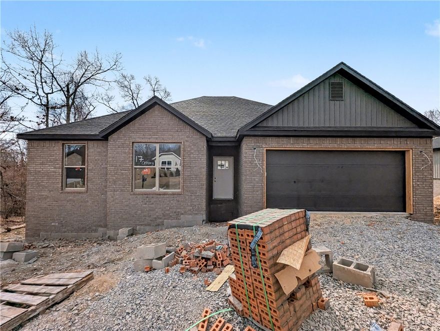 Welcome To Your Next Home! This Brand-New Build Is So Fresh It’s Basically Still In The Oven—And You Still Get To Pick The Toppings! Rates As Low As 4.875%, Giving Your Wallet A Huge High-Five. This 3-Bedroom Beauty Rocks A Split Floorplan And 9-Foot Ceilings That Make You Feel Like A Giant (In A Cool Way). The Vaulted Living Room Is A Total Showstopper— With Beam Treatment For The "Wow" Factor.
The Kitchen Is A Chef’s Playground With Custom Cabinets, Quartz/Granite Counters, And An Island Ready For Your Best Charcuterie Board. The Primary Suite Is Pure Luxury With A Tile Shower And A Closet So Clever It Connects Directly To The Laundry Room. Yes, You Can Go From "I Have Nothing To Wear" To "Freshly Dried Socks" In Three Seconds Flat. Every Inch Is Designed For Real Life, Not Just Staging. Outside, Your Covered Deck Overlooks A Soon-To-Be-Sodded Yard With Peaceful Views Perfect For Morning Coffee Or Evening Chill. It’s Stylish, Functional, And Waiting For Your Magic Touch. Don't Just Dream It—Move In And Live It!