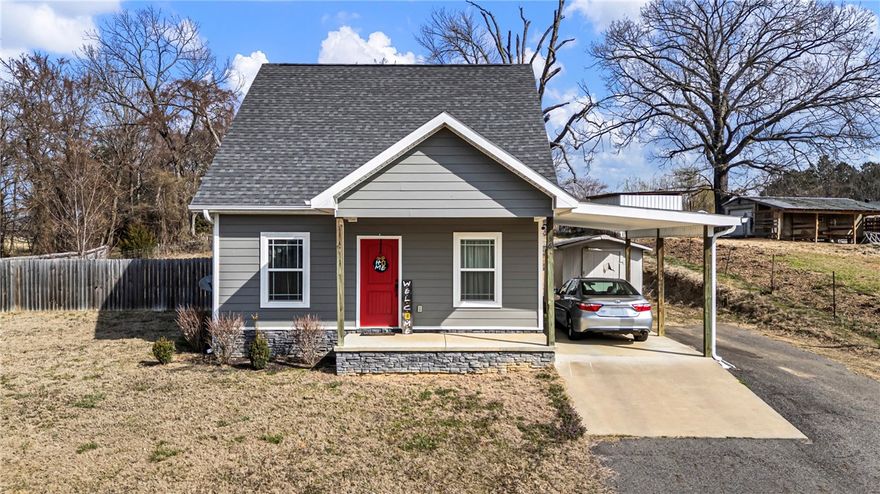 If you’ve been looking for a solid home in Pottsville, this may be the one for you! Located at 561 Butterfield Stagecoach Byp, this 3 bedroom, 2 bath home was built in 2018 and still feels fresh and up to date. The two story layout offers a comfortable, modern floor plan with space that works well for everyday living. Sitting on 0.41 acres, you’ll appreciate the extra yard space, and the backyard is already fenced in. It's ready to go for your kids, pets, or if you just want to enjoy some privacy. The location is hard to beat. It’s right up the street from Pottsville High School and less than 3/4 of a mile to I-40 and US 64, so getting to Russellville, Dardanelle, or anywhere else is quick and easy. You’re close to everything but still in a neighborhood setting. Schedule a showing, if you want something move-in ready in a convenient spot!