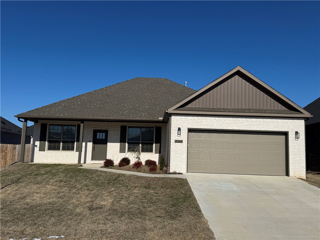 In close proximity to Bentonville Schools! Beautiful 4-bedroom 2 bath home with loads of extra features. Open split floor plan with 1935 sf., hardwood flooring and beautiful ceiling height custom cabinets. Quartz countertop with green tile backsplash. Large walk-in pantry in the kitchen for additional food storage. Appliances include gas range, custom range vent, Samsung refrigerator, in-cabinet Frigidaire microwave and GE Washer/Dryer set. Living room features a gas fireplace, built-ins and vaulted ceilings. High quality carpeting in the main and 3 other guest bedrooms. Plenty of extra storage in the large primary suite with walk-in closet as well as a large soaking tub and separate walk-in shower. Additional storage racks in the 2 car garage for all your toys and tools. Outdoor features covered back patio with large privacy fenced backyard. Pets Negotiable.
Minimum one year lease term. Background check, credit check, and renters insurance are required.