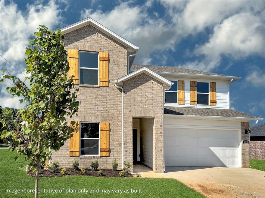 The Miraculous Mitchell plan in The Element, brought to you by D.R. Horton! This home offers 4 bedrooms and 3 full bathrooms! Upon entering, youāll find a spacious living room and kitchen with a dining room! The kitchen features beautiful quartz countertops, a gas range, and pantry. The primary bedroom and ensuite are located on the first floor. The primary bath features quartz countertops with double sinks and a walk-in shower! Upstairs, youāll find a game room, perfect for entertaining along with bedrooms 3 & 4 with another full bathroom! Each home will have LVP flooring throughout the first floor, with carpeted stairs and carpet in all upstairs living areas. Upstairs wet areas will have LVP flooring. The exterior will feature brick and HardieĀ® siding per plan and a covered patio per plan. Homes in this neighborhood are equipped a programmable thermostat which allows you to effortlessly control your environment with the touch of a button. Landscape package! Garage Door opener! Taxes and parcel number TBD.