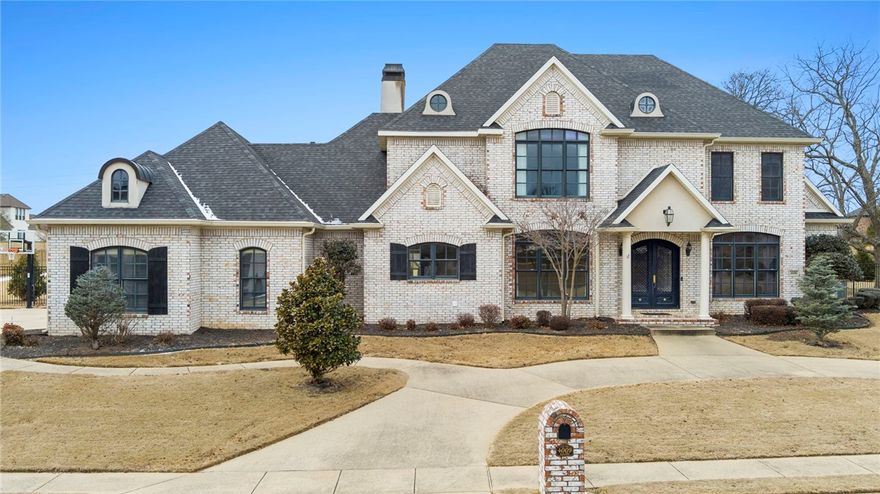 Located in the St Valery Downs gated community, this 4-bed home offers a blend of beauty & practicality. Featuring a circular driveway and an elegant brick exterior on .94 acres. This two-story house has an open-concept layout, including a formal dining room & eat-in kitchen that opens to a bright living room. The primary suite offers a double vanity ensuite bathroom, soaking tub, and large walk-in closets. Designed for both comfort and function, featuring a home office, game room with a home theater, and an entry organization space. The large backyard with a covered patio provides ample space for outdoor activities & potential for a pool. Additional highlights include a three-car garage, gourmet kitchen, walk-in pantry, great room, study, hobby room, and a utility room with ample countertop space and sink. Enjoy high ceilings and both formal and informal staircases. The sizeable, levels, fenced yard with mature trees offers a private and peaceful setting. This home is a rare find in this prestigious neighborhood.