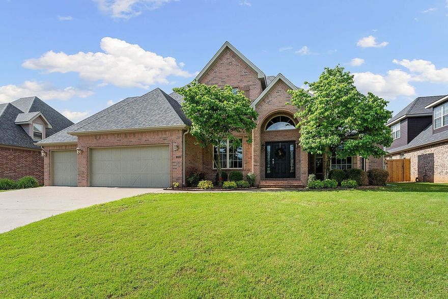 Discover this beautifully updated 4-bedroom, 3.5-bathroom home at 1000 NE Halifax Place, situated in the heart of Bentonville, Arkansas. The home has a hybrid water heater, 220v Outlet in the garage the is EV ready and solar panels. The home features a upstairs office and real hardwood flooring. Located within walking distance to the Walmart Home Office, Crystal Bridges Museum of American Art, the Amazeum, and the future Alice Walton School of Medicine & Wellness Center, this home offers unparalleled access to Bentonville's cultural and educational landmarks. The neighborhood is also connected by scenic walking and biking trails, with downtown Bentonville just a short walk away.