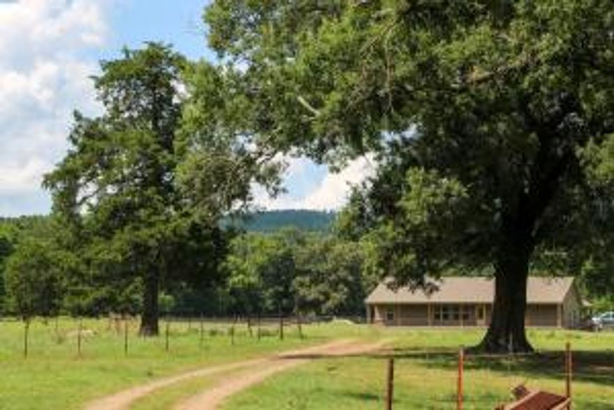 Joins National Forest.Nice, Newer(2013)Brick & Siding Home.30+ acres Pasture for cattle and horses.Fenced and cross fenced.4 bedroom, 2 bathroom & 2 car carport.Open floor plan with vaulted ceilings.Patio, storm shelter & mountain views.2275 Heated Square Feet.Additional hookup with electric, septic and water in place.