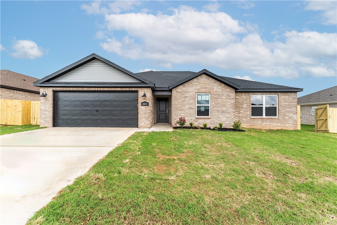 Brand new growing neighborhood with small town charm but close to a schools, Ward Nail park, and shopping. Home has 3cm granite countertops, stainless steel appliances, fireplace in the living room, nest thermostat, video doorbell, beautiful woodlook tile in common areas, tiled shower in main suite bathroom, carpet in bedrooms, and a covered patio to relax or for entertaining.