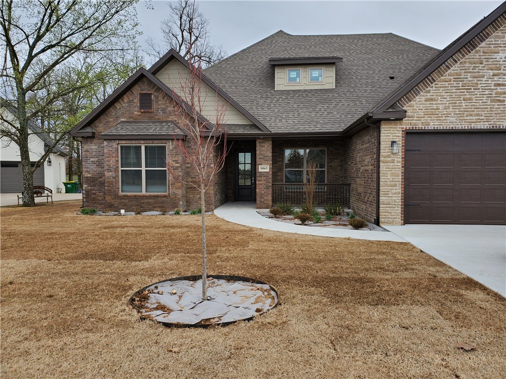 Beautiful home in a great subdivision with a pool and recreation area. Home has all the amenities including wood floors, granite counters and vanities. Kitchen has double oven (self-cleaning) and gas cooktop. Extra large pantry. Master suite has large walk-in shower and granite vanities. Covered patio has a gas fireplace for outdoor entertaining. Large yard has irrigation, sod and landscaping. Living room has gas fireplace with shiplap surround and an opening kitchen/living/eating area. Home is great for entertaining in a great location. House is pending at time of listing.
