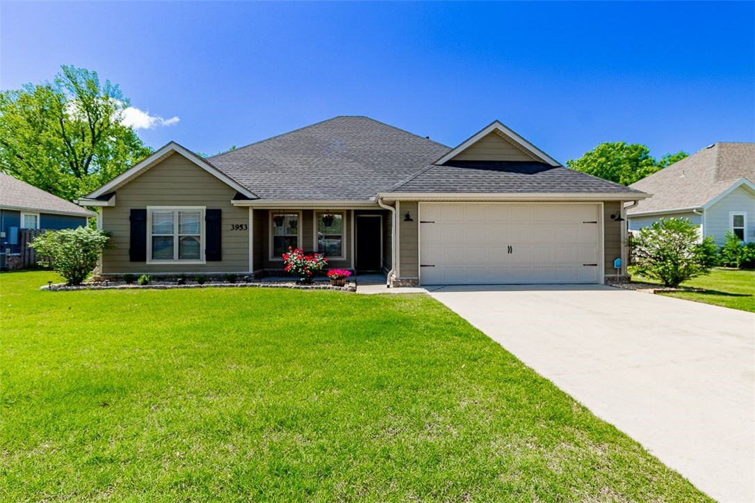 Come see this beautifully maintained 4-bedroom home with a serene backyard! This well-kept home has a fantastic view of the woods in the back, offering a quiet and private setting. Enjoy your mornings or unwind in the evenings on the covered back patio complete with a charming pergolaāperfect for relaxing or entertaining. Inside, the fantastic split-floorplan offers both functionality and privacy. The spacious primary suite features double sinks, a jetted tub, and a separate showerāyour personal retreat. Located near a large community park with a walking trail that circles the entire area, plus a fun splash park for the kids. There's also a shed in the backyard, ideal for storing lawn equipment and keeping your garage clutter-free. Call today to schedule your private showing!