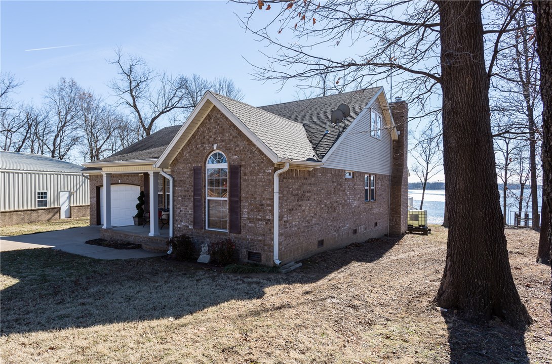 Like Bass fishing? Watching eagles? Situated in the heart of the Ozarks. Fishing, kayaking, canoeing recreation. American bald eagles nest on the lake close to the Nature trail. Wildlife Habitat with 144 species of birds. Gorgeous Swepco Lakefront home with south view of the lake. Lots of amenities inside and out! Shop with additional living space. Pavilion & picnic area set up for family fun. Rural setting for those that love the outdoors and nature. No Saturday showings.