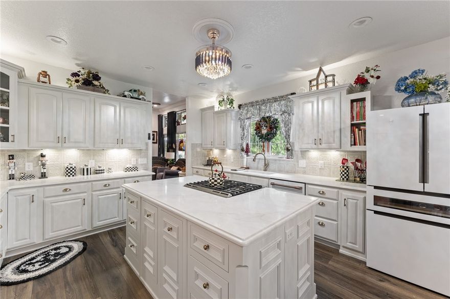 Welcome to your dream Highlands retreat, a stunning 5-bedroom, 5/2 bath home near Loch Lomond, Scottsdale golf course, Tanyard Creek, and backs up to the Tunnel Vision bike trail. Each bedroom boasts a private ensuite for ultimate comfort. Meticulously maintained, it’s just 14 minutes from the new Wal-Mart office, features over $300K in upgrades, including a $60K chef’s kitchen with Quartz countertops, Bosch refrigerator, GE Café appliances, double ovens, dual dishwashers, and easy-close drawers. Kerastan flooring graces the kitchen and most living areas, complemented by granite countertops throughout. Fresh interior paint, new fixtures, and a 2023 roof enhance its modern appeal. Entertain in the downstairs media room with theater seating, TV, wet bar, and refrigerator, or host on the upper deck’s BBQ area overlooking an adjacent bike trail. A new water line, 2024 upstairs HVAC, and fold-in windows for easy cleaning ensure efficiency and convenience. The adjacent lot is included, offering space and privacy.