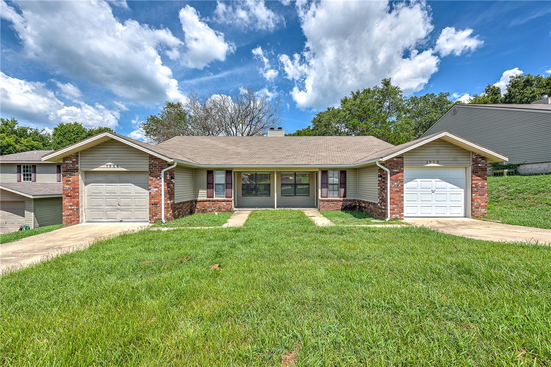 Excellent investment opportunity in East Fayetteville! Great location! Live in one side and rent out the other! Freshly remodeled duplex (2 bedrooms, 2 full bathrooms per side) with new flooring, paint, refinished cabinets, granite counter tops, and new lighting & plumbing fixtures. Brand new stainless steel kitchen appliances including Refrigerator. New washer and dryer to convey as well. Conveniently located close to gulley park and Rolling Hills, near the intersection of Old Wire Rd and Old Missouri Rd. Close to bus routes, trails, schools, shopping, restaurants, and all amenities Fayetteville.