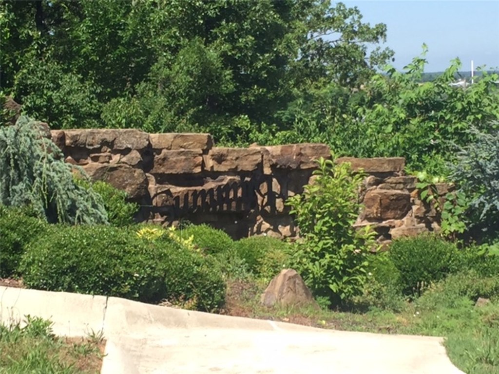 Stunning views of Fayetteville from this wooded hill top lot in the middle of town. Build your dream home